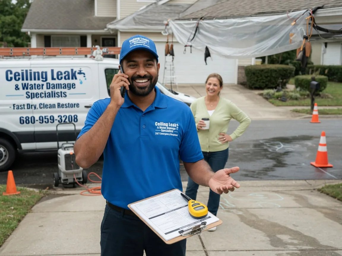 Ceiling Leak Cleanup Fort Campbell, KY FAQs