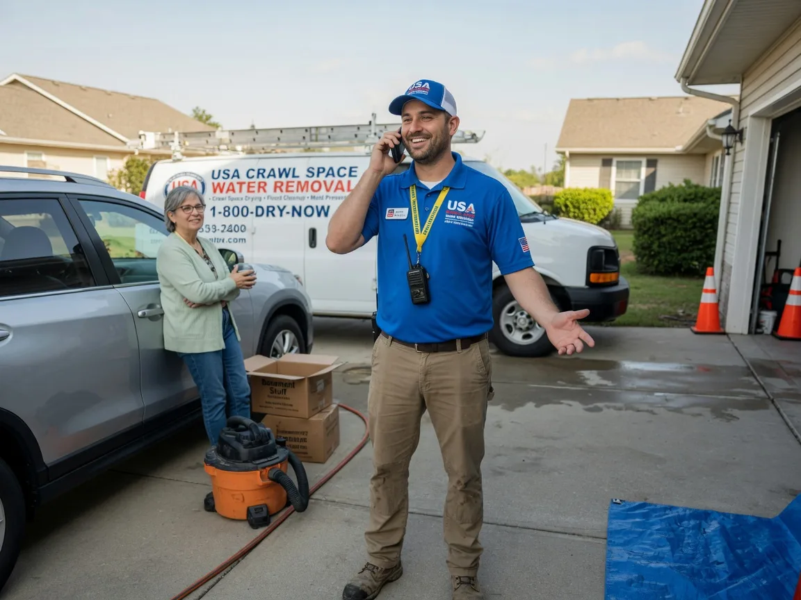 Crawl Space Water Removal Fort Campbell, KY FAQs